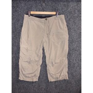 The‎ North Face  Hiking Pants 8 Khaki Tan Outdoor  Tan Capri pants